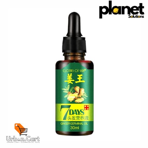 Ginger King Extract – Stimulates hair follicles for faster hair growth.