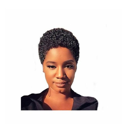 Soft Afro Natural Wig BLACK + FREE Gift Inside!!!