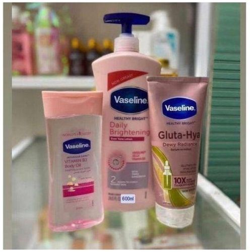 🔥 LIMITED DEAL — Vaseline Gluta-Hya 3-in-1 Combo | Brightening + Deep Hydration + Dark Spot Reduction | KSh 4230