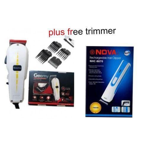 Professional Hair Shaving Machine + FREE Rechargeable Shaver