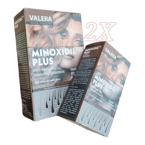 Valera HAIR THERAPY MINOXIDIL Shampoo + Anti-Hair Loss Innovative MINOXIDIL Spray nk