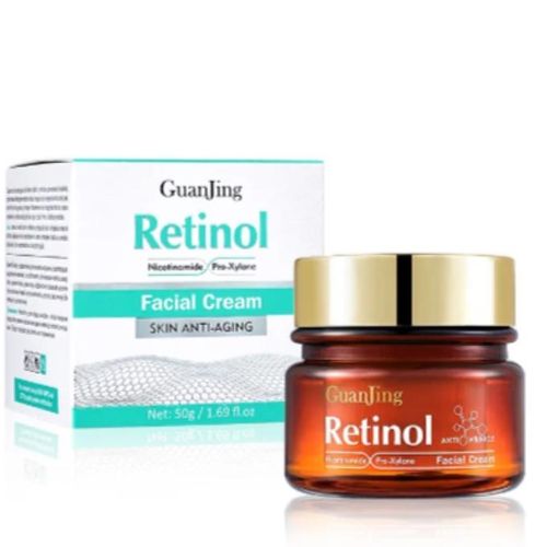 Guanjing New Retinol&Niacinamide Face Cream for Women Anti-aging Whitening Serum Moisturizing Facial Skin Care Essence 50g