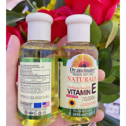 DR MEINAIER Sunflower Seed Vitamin E Oil 70,000 IU - 75ml