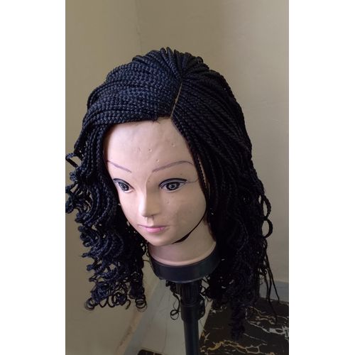 Long braided wig