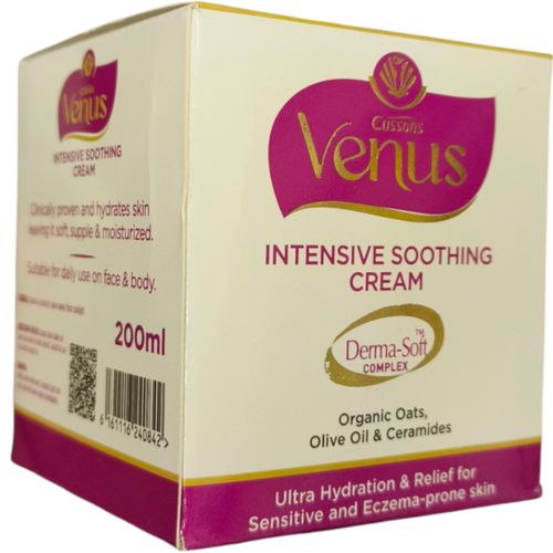 Venus Intensive Soothing Cream With Organic Oats, Olive Oil & Ceramides bc