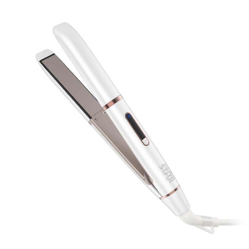 WINNING STAR Flat Iron Hair Straightener and Curler - Negative Ion Technology, Anti-Frizz Ceramic Coating, 5 Heat Settings - Fast Heating Styling Tool for Versatile Looks - Portable