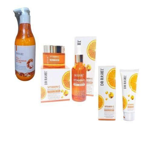 DR RASHEL 4in1 Brightening Vitamin C Lotion+Serum+Cream+Cleanser