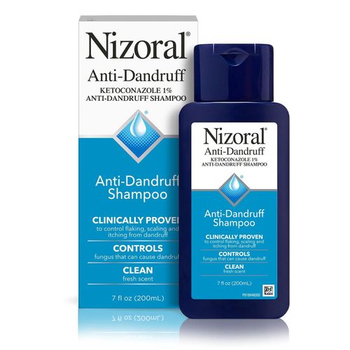 Nizoral Fresh-smelling Anti-dandruff Shampoo Controls Flaking, Scaling, And Itching Associated With Dandruff. Made With Ketoconazole 1%-200ml With A Free Silicone Hair Scalp Massager Shampoo Brush.
