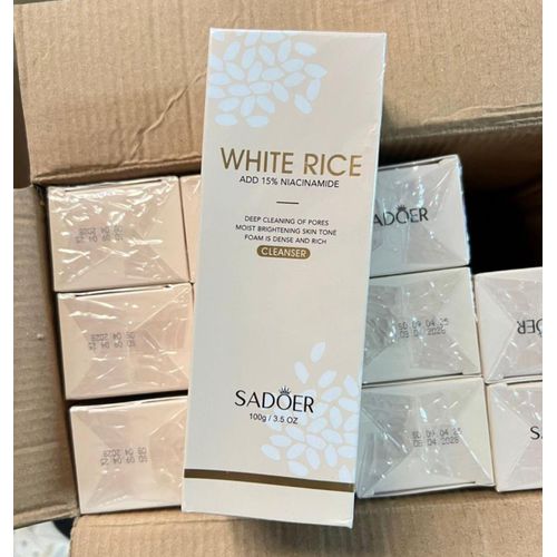 SADOER WHITE RICE 15% NIACINAMIDE CLEANSER
