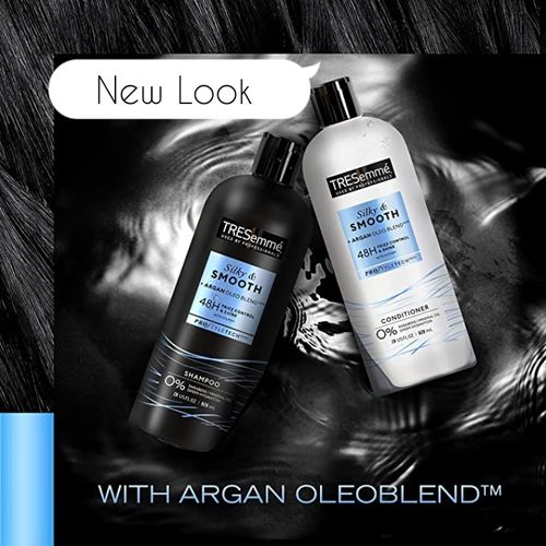 TRESemmé Smooth & Silky Shampoo+Conditioner Tames&Moisturizes Dry Hair