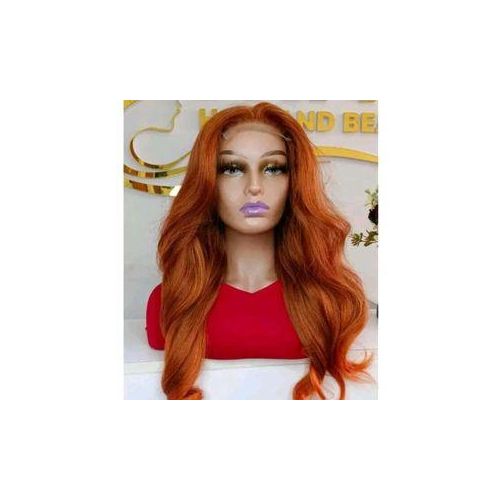 Closure Semi Human Bodywave Wig