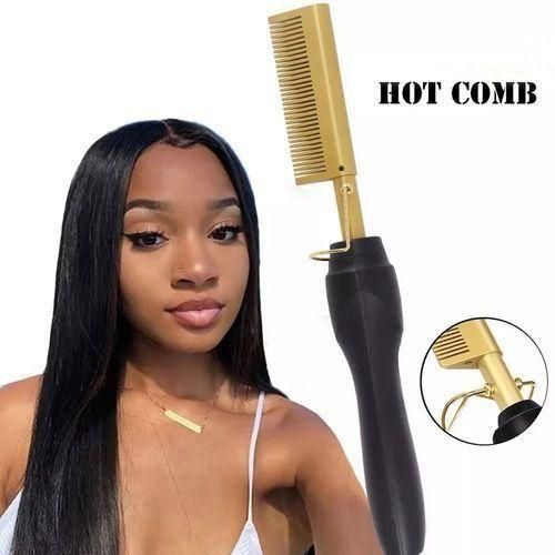 Yaki Electric Hot Comb Electric Straight Comb Hair Curler Hair