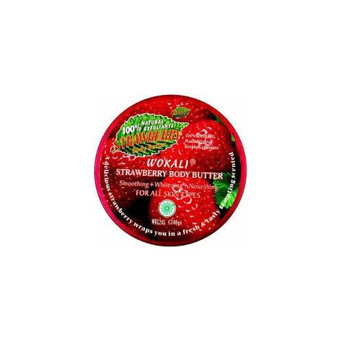Wokali Strawberry Body Cream 240g – Body Butter