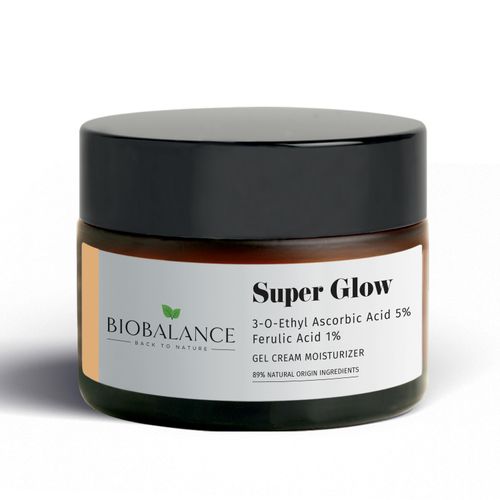 Bio Balance Super Glow 3-O-Ethyl Ascorbic Acid 5% + Ferulic Acid 1% Gel Cream 50ml.