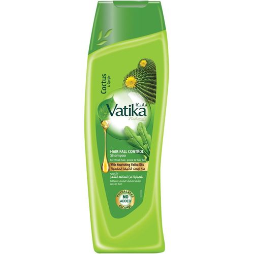 Vatika Naturals Hair Fall Control Shampoo Enriched with Cactus & Gergir