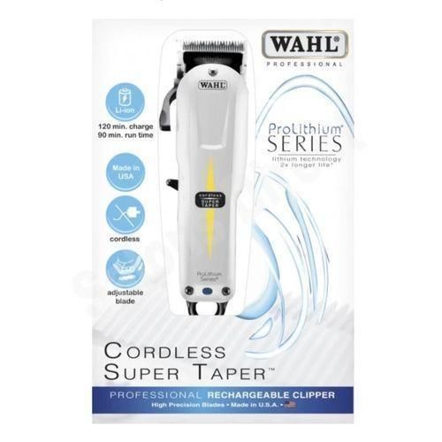 Wahl Professional Prolithium Cordless Rechargeable Hair Clipper/shaving Machine