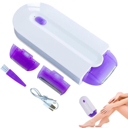 Painless Focusing Silky Smooth Hair Epilator, Light Touch Remover For Women