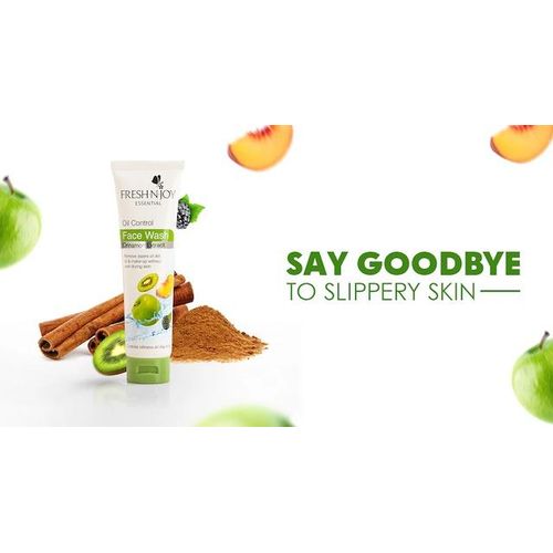 FRESH.N.JOY Oil Control With Cinnamon Extract Face Wash