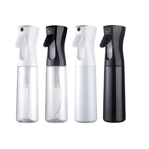 Mist Spray Bottle for Hair, Leak-proof Pressurized 360° All Angle Ultra Fine Mister Spray Bottle for Hairstyling, Cleaning, Gardening, Misting & Skin Care