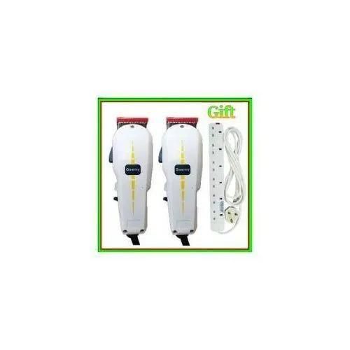 Geemy 2pcs Professional Hair Shaving Machine/kinyozi +4 Way Extension