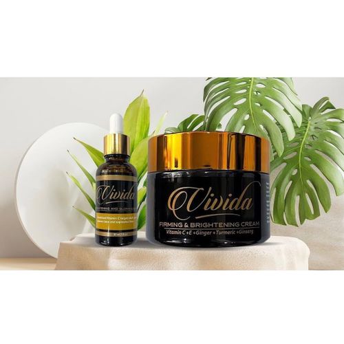 vivida Brightening & Firming Combo – Serum + Face Cream