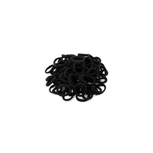 Black Pony Tail Hair Bands / Hair Ties - 36pcs