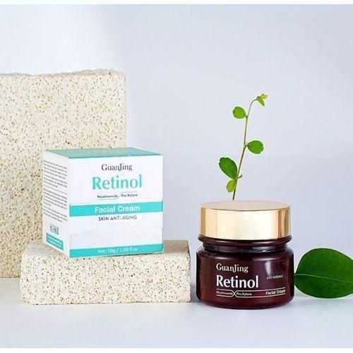 Guanjing Anti-wrinkles Retinol Cream + Retinol Serum Double Retinol Skin Firming Brightening Moisturizing Retinol Set