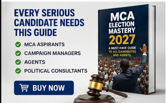MCA Election Mastery 2027 - A must have Guide to all Candidates and Agents 4