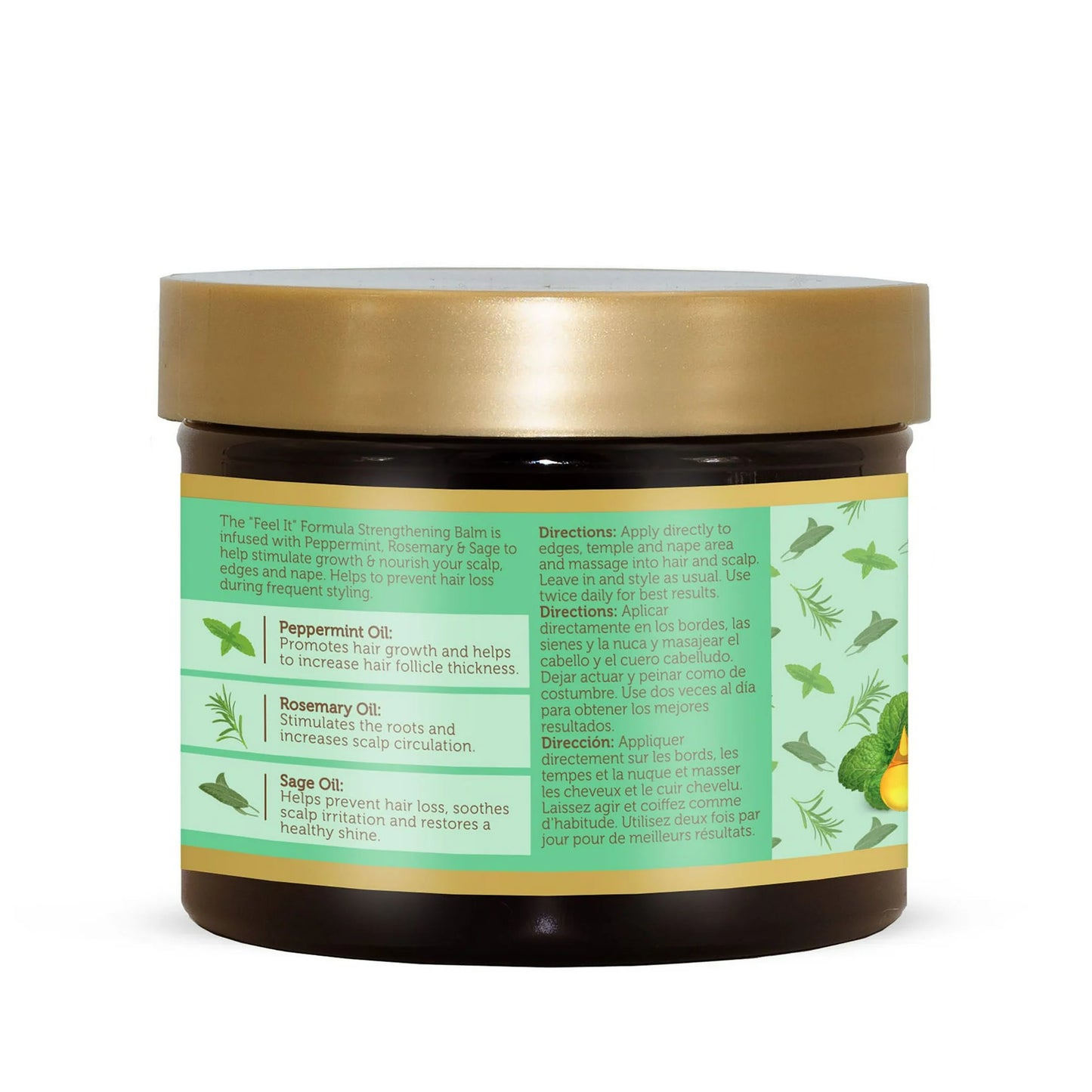 African Pride Feel It Formula Strengthening Balm