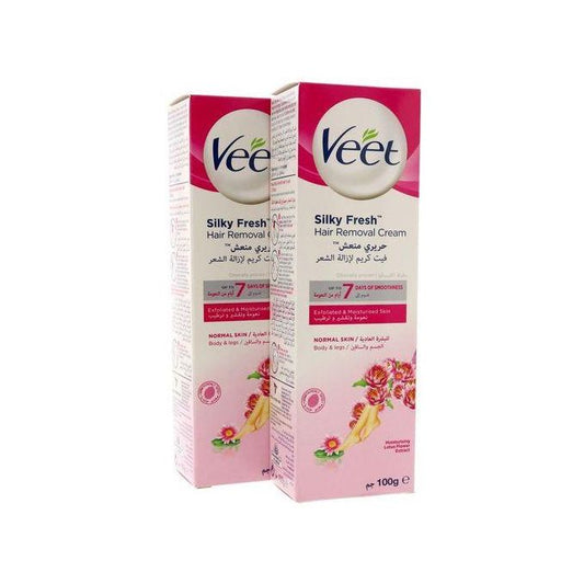 Veet Silky & Fresh Hair Removal Cream – Sensitive Skin (100g)