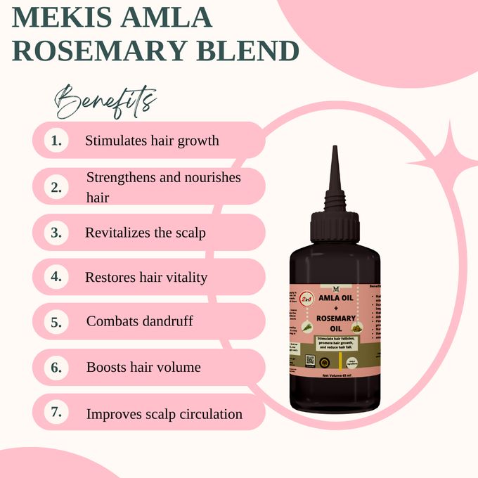 Mekis Amla Rosemary Oil