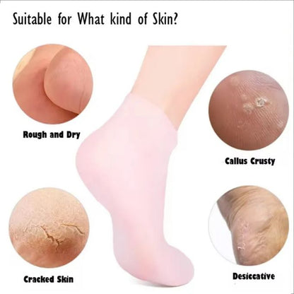 Silicone Moisturizing Socks