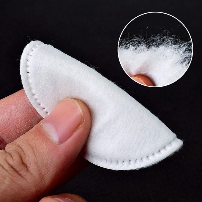 100pcs Soft Cotton Rounds Makeup Removal & Skincare Pads