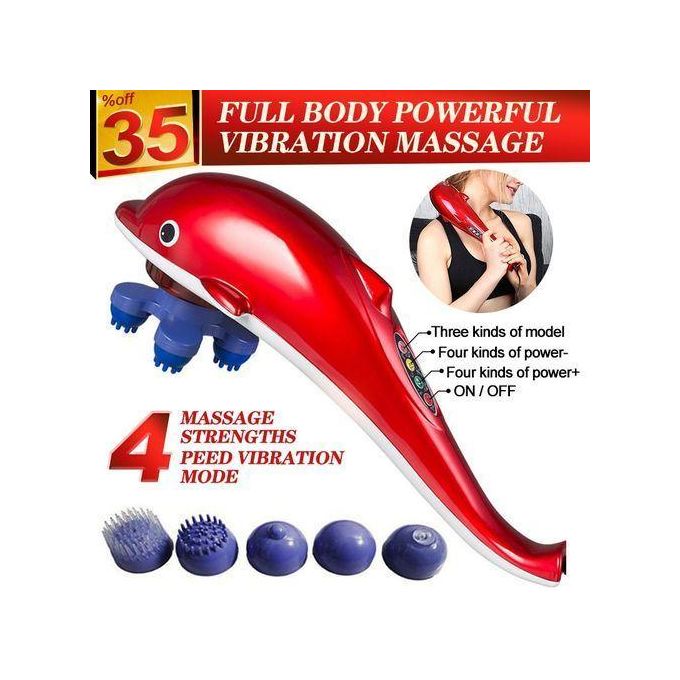 Dolphin Full Body Infrared Hammer Massager – Deep Tissue Full Body Relief