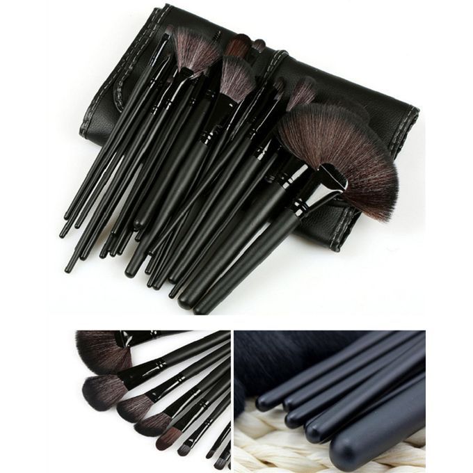 Fashion 24 Pcs Naked Professional Makeup Brush Set