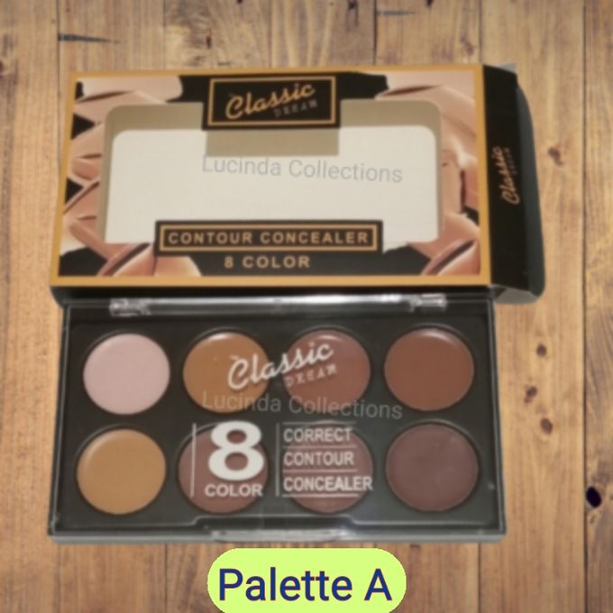 Classic 8 Correct Contour Concealer Cream Palette A