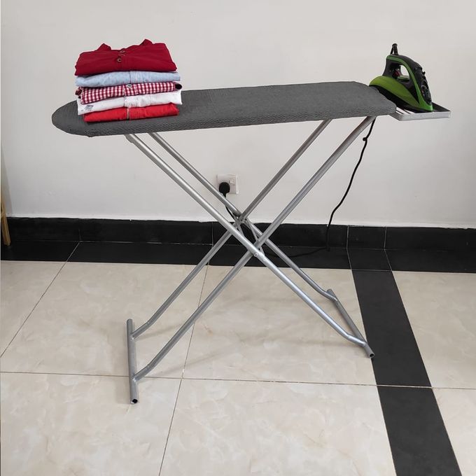 Heavy-Duty Metallic Ironing Board