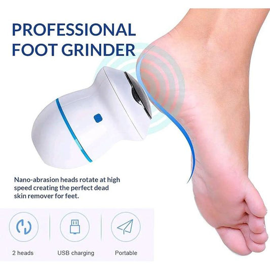 Electric Callus Remover – Rechargeable Foot Scrubber for Smooth, Soft Feet