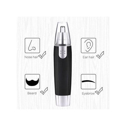 White Label Ear & Nose Hair Trimmer - Black