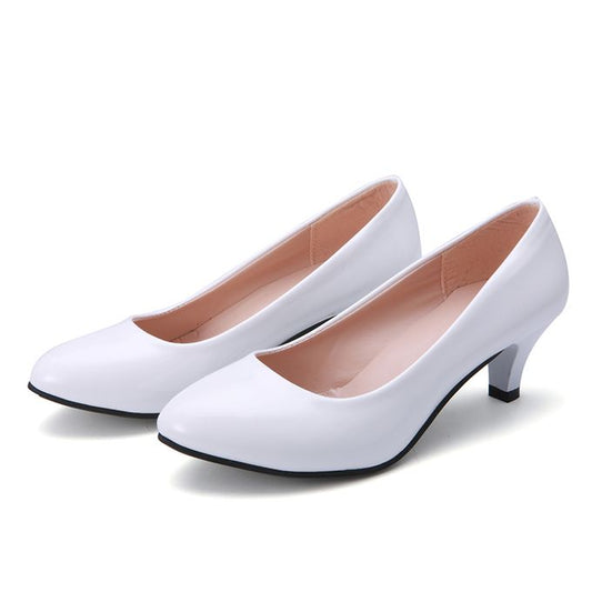 Women's Work Wedding Shoes – Ladies Low Mid High Heel