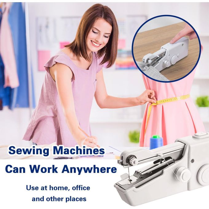CYFAZA Handheld Sewing Machine – Mini Portable Cordless Stitching Machine