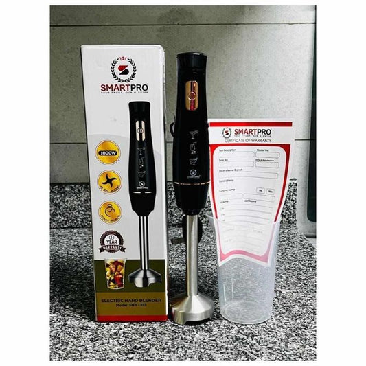 Smart Pro SHB-313 Hand Blender (600ml Blender Jar) – Black