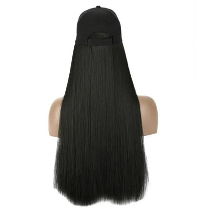 SXCHEN Women Wigs Integrated Wig Cap – Medium Length Straight Hair