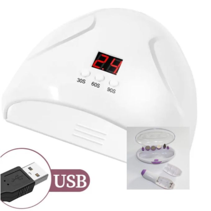 2 in 1 LED Nail Dryer and Electric Nail Kit