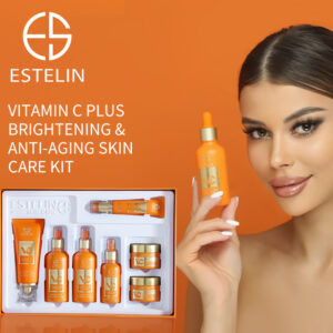 ESTELIN Vitamin C Plus Brightening & Anti-Aging Skincare 7Pc Kit