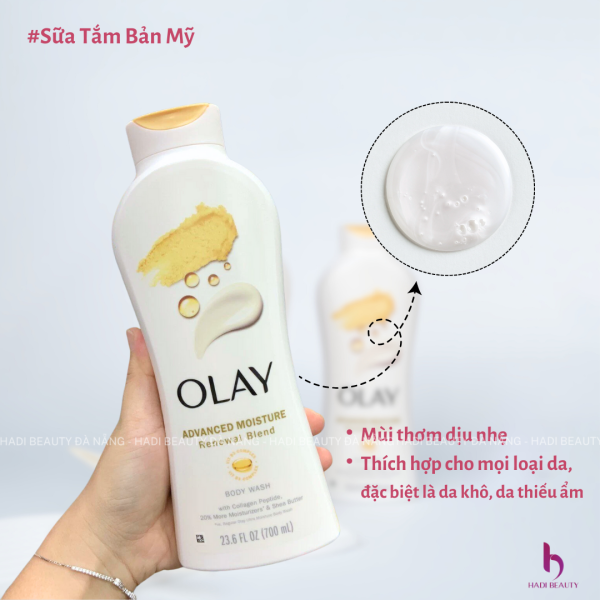 Olay Moisture Renewal Blend Body Wash with Shea Butter
