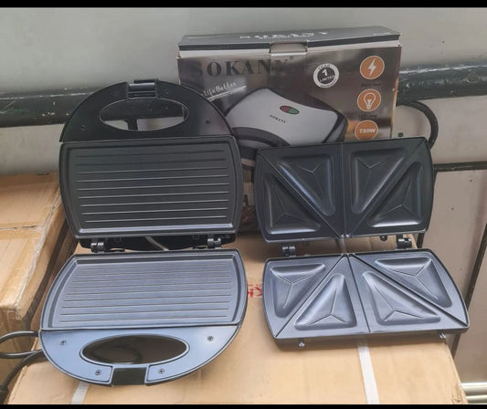 2 in 1 Sandwich and grill maker