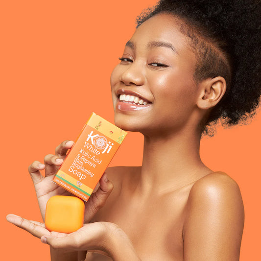 Kojic White Acid & Papaya Skin Brightening Soap
