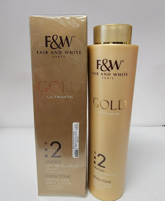 Fair & White Gold Ultimate Even Tone Body Lotion – 500ml