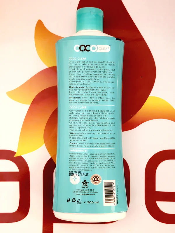 Coco Clear Clarifying Body Lotion 500ml